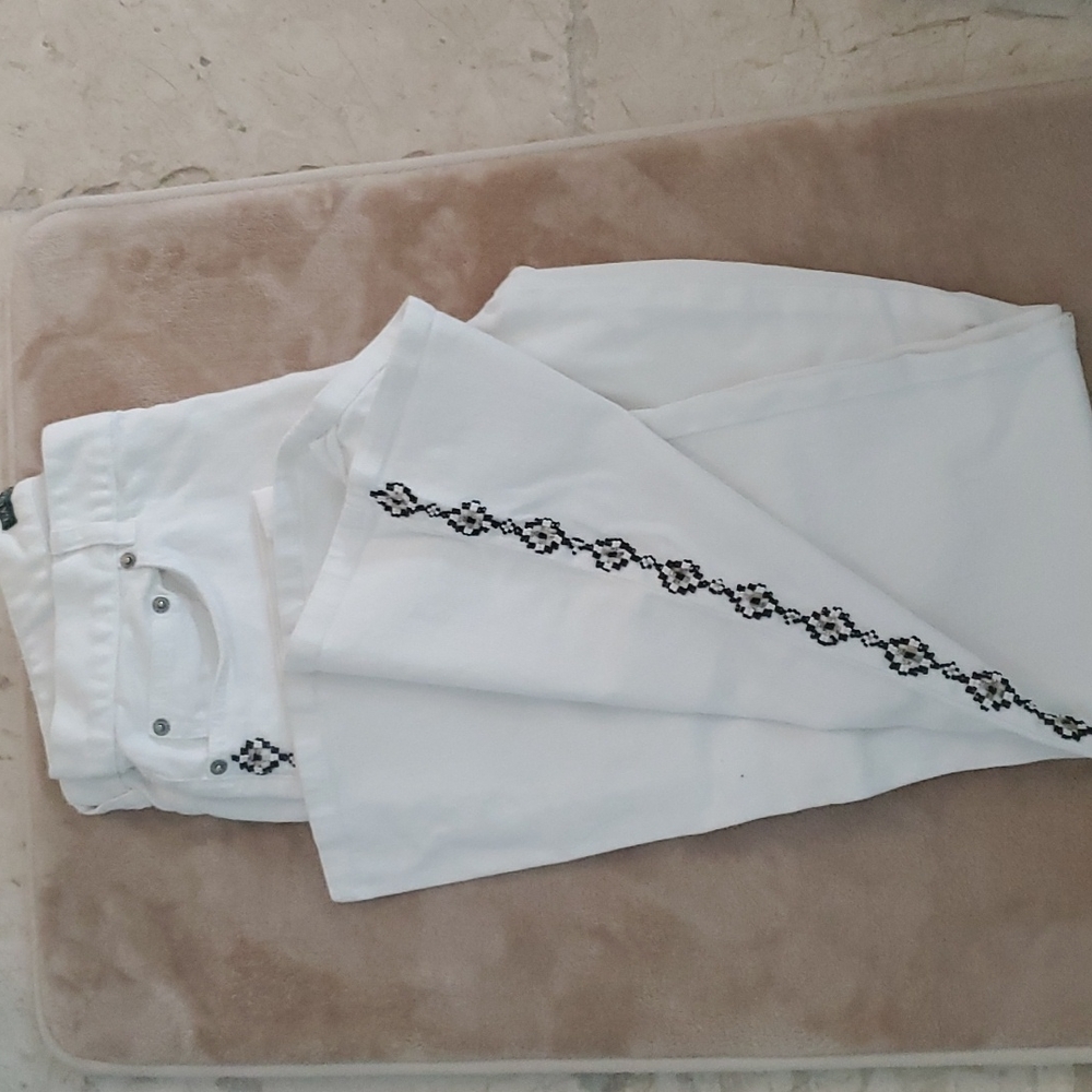 RL vintage  bootleg Western bead leg detail